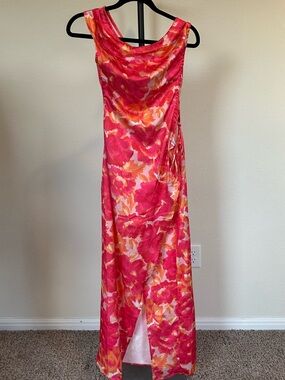 White Fox Full of Charm Maxi Cutout Dress